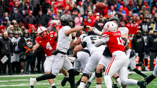 NU vs. Purdue 2023 - Hudson Card passes 2nd quarter